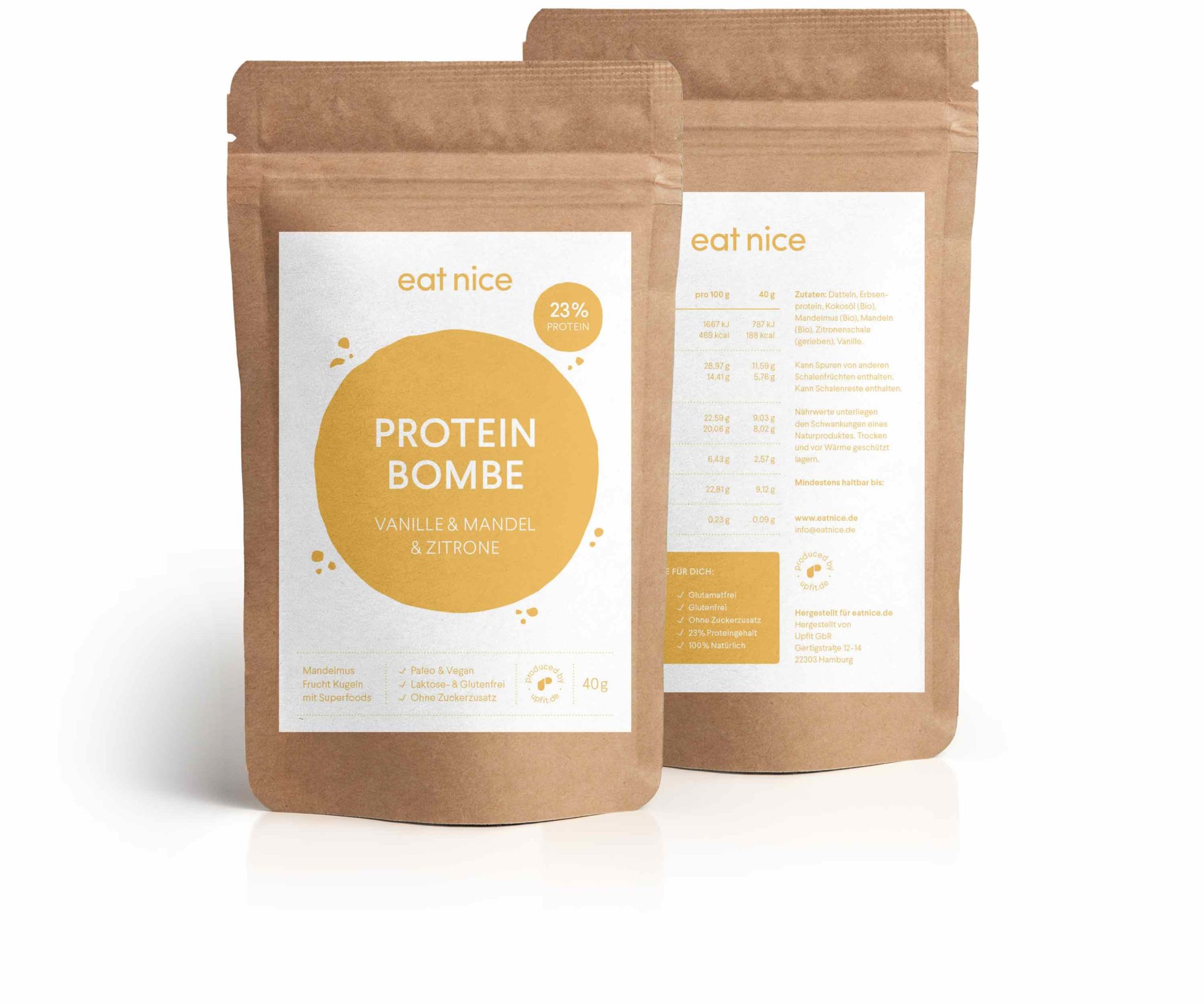 Eat Nice Proteinbombe Protein Eiweiss
